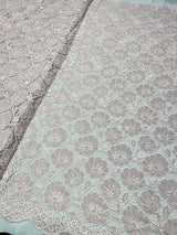 Imported Crepe + cutwork 60"