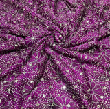 Viscose chinon fabric