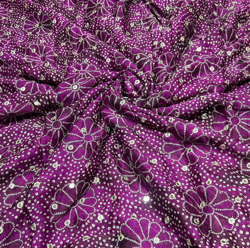 Viscose chinon fabric