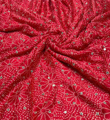 Viscose chinon fabric