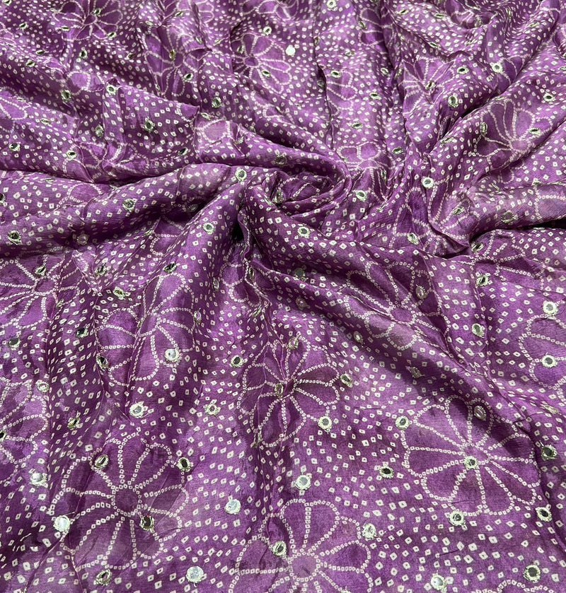 Viscose chinon fabric