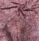 Viscose chinon fabric