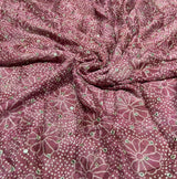 Viscose chinon fabric