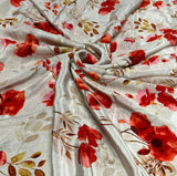 Pure crepe fabric