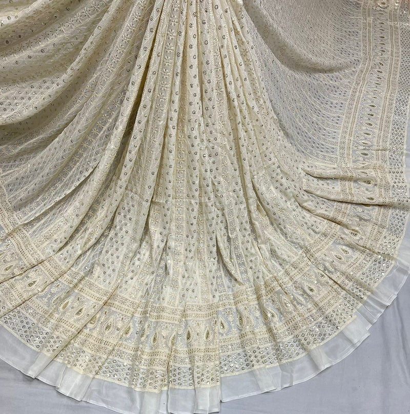 Pure georgette fabric