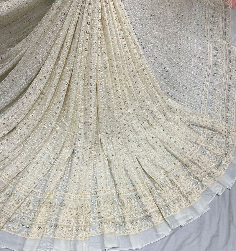 Pure georgette fabric