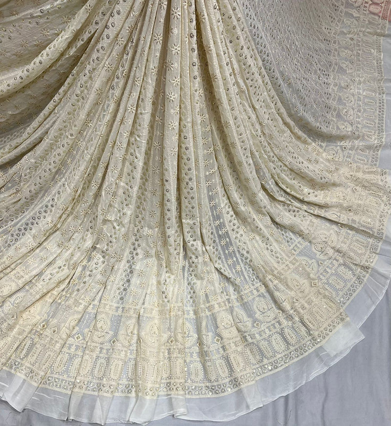 Pure georgette fabric