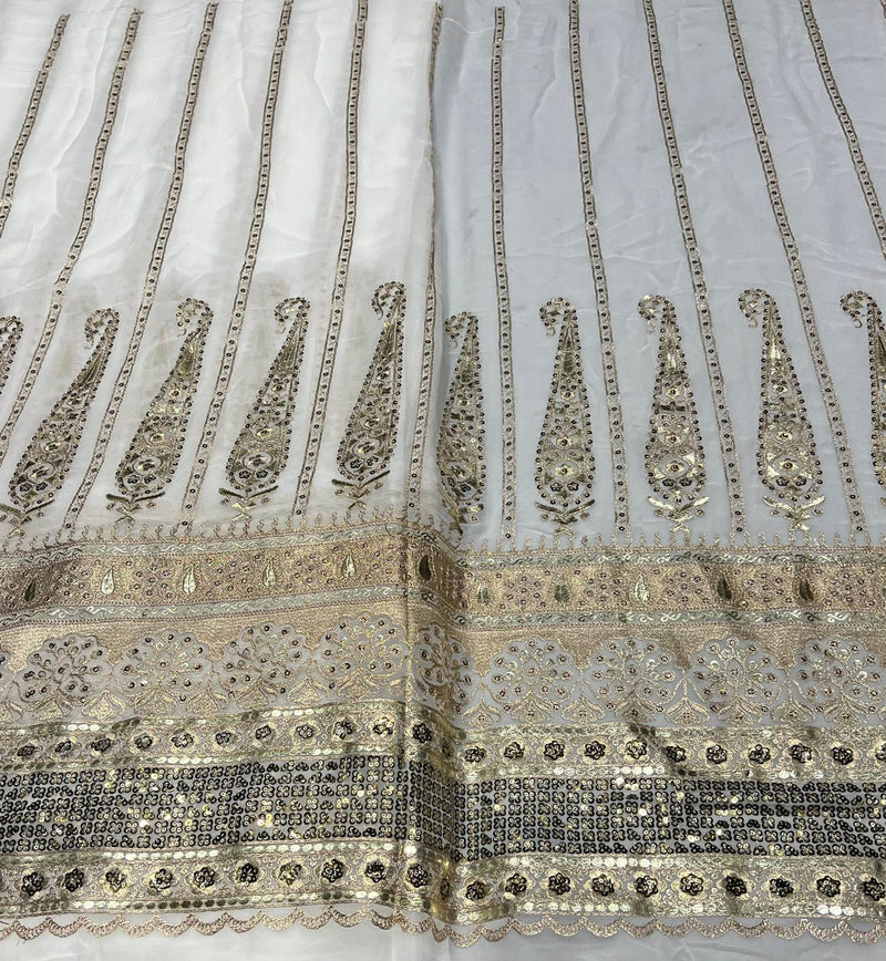 Pure georgette fabric