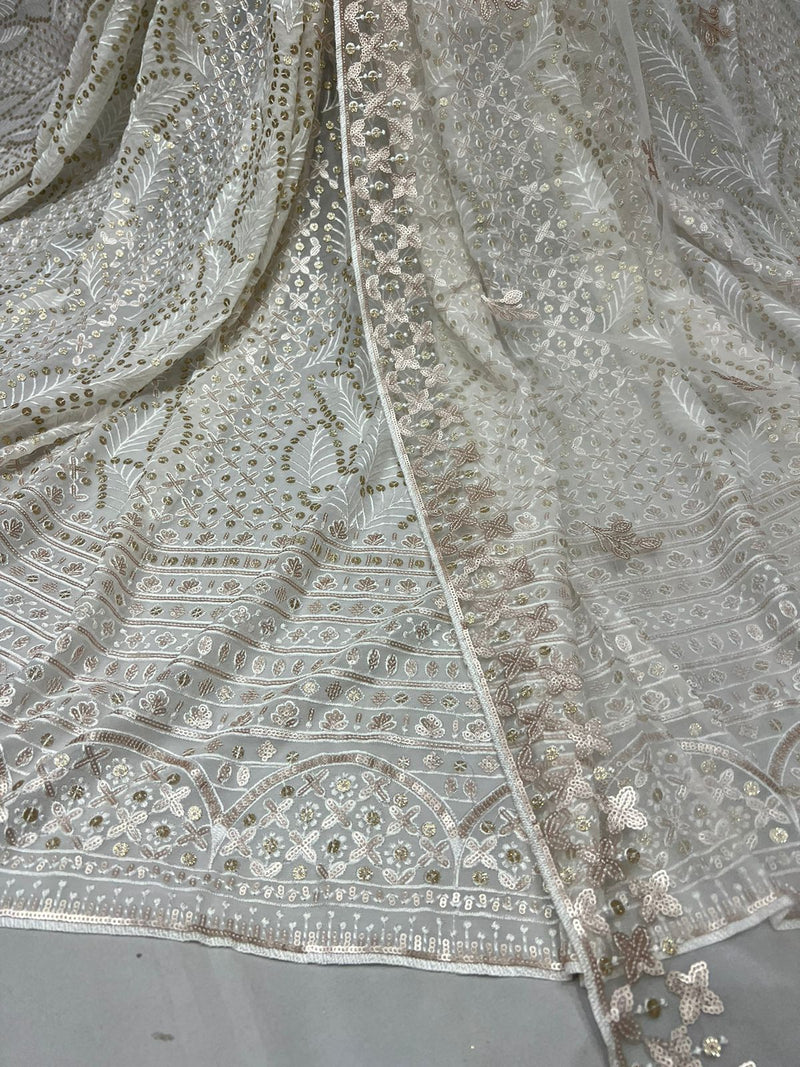 Pure georgette fabric