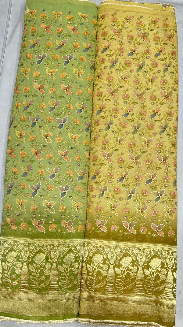 Pure georgette fabric