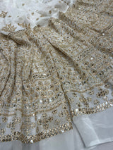 Pure Georgette Embroidery