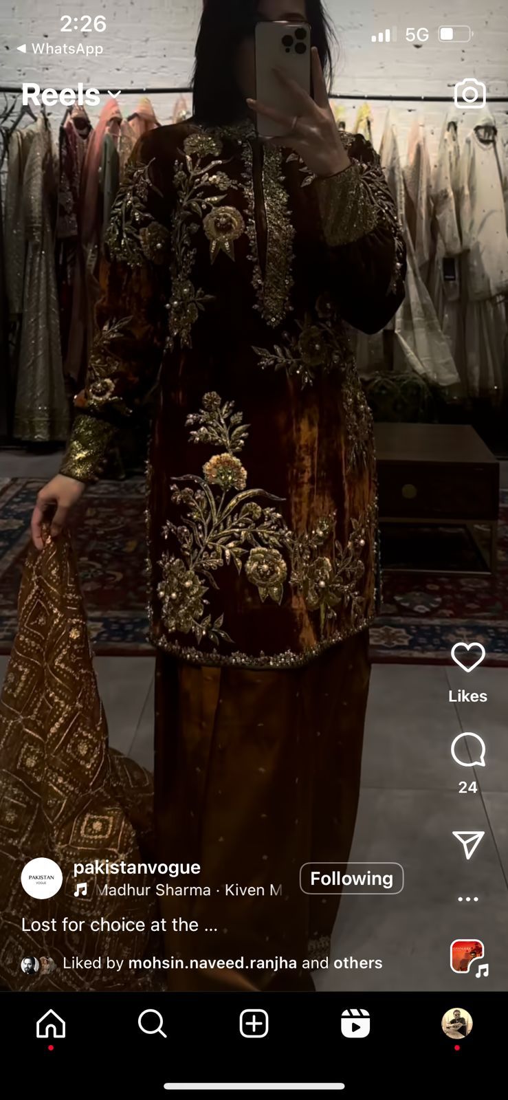 Pure Mukhmul Velvet Embroidery