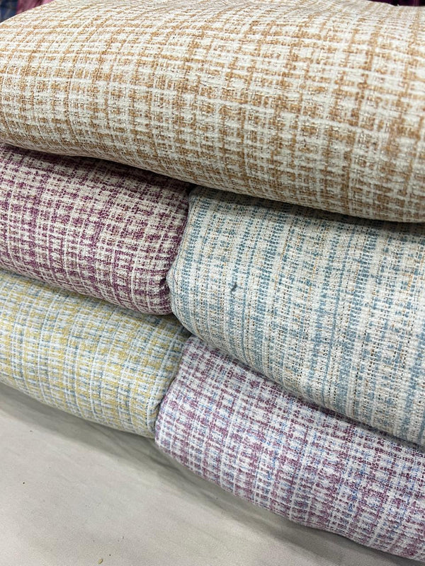 Tweed Korean Fabric