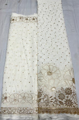 Pure Georgette Embroidery