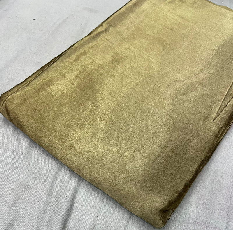 Plain Mushroo Silk Fabric