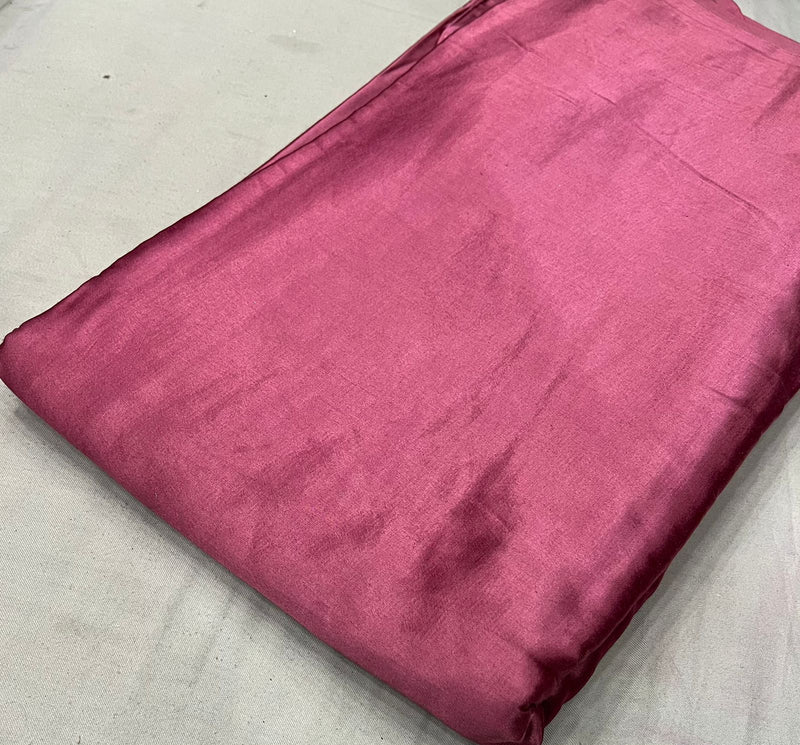 Plain Mushroo Silk Fabric