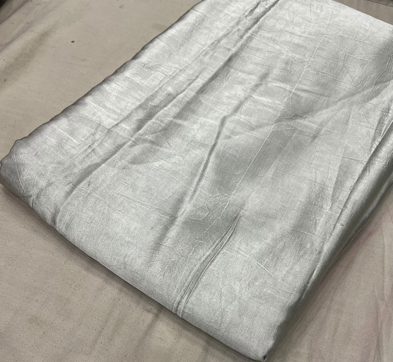 Plain Mushroo Silk Fabric