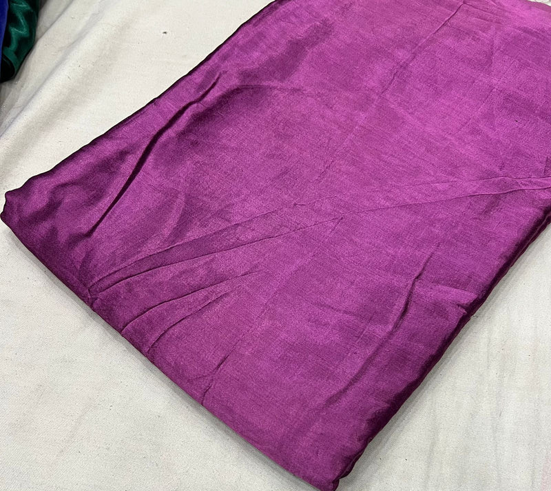 Plain Mushroo Silk Fabric