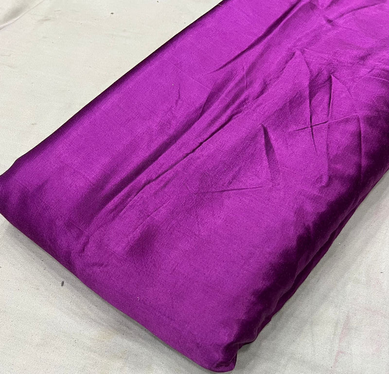 Plain Mushroo Silk Fabric