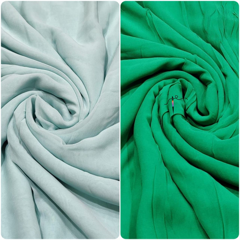 Pure Viscose Georgette , 44”