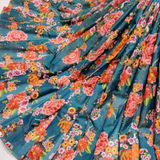 Pure Chanderi Silk , Width : 44"