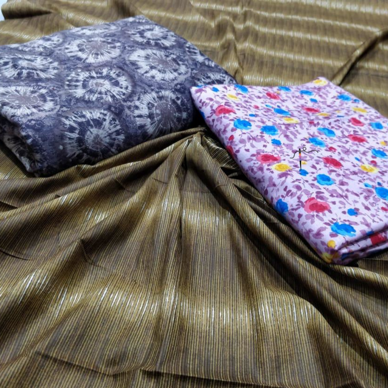 Pure Cotton and Rayon Prints 44"