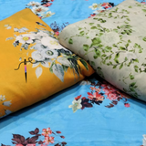 Semi Soft Cotton Silk Prints, Width 44"