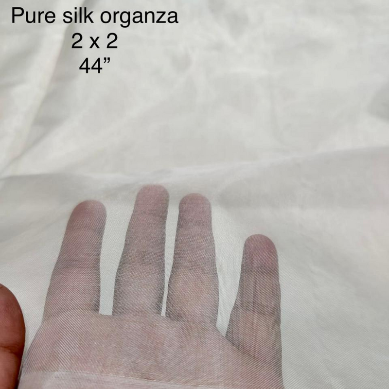 Pure Silk Organza , 44"