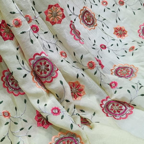 Pure Chinnon Chiffon, Width 44"