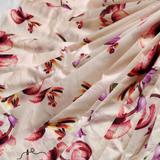 Pure Chanderi Silk , Width : 44"