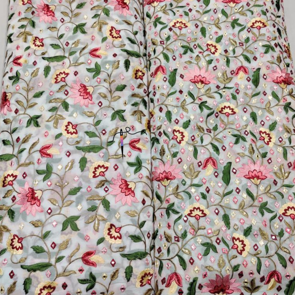 Pure Georgette , Width : 54" & 44"