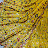 Pure Georgette, Width: 54'' & 44"