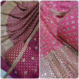 Pure Georgette , Width : 54" & 44"