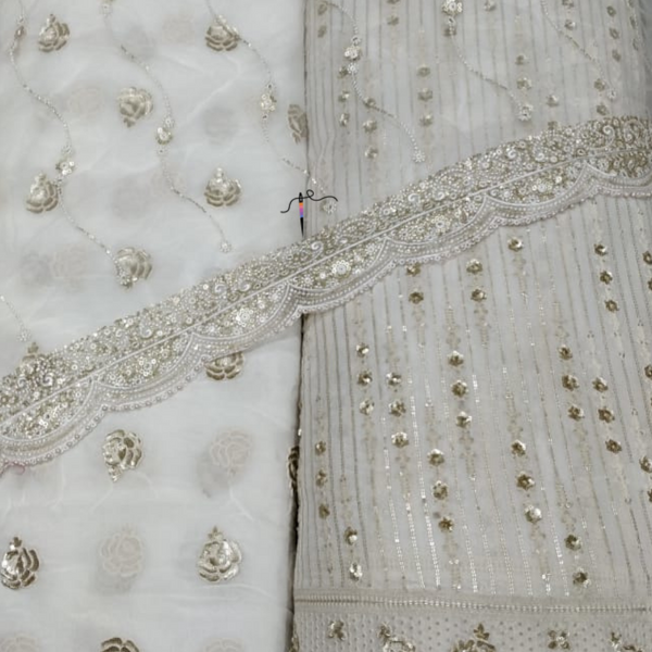 Pure Georgette 54" and 44" Combinations