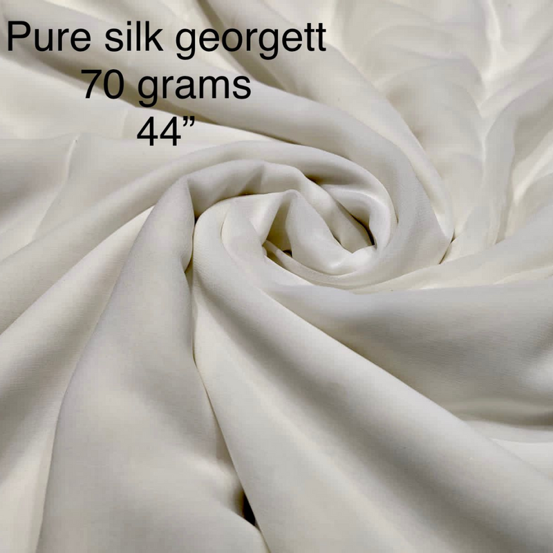 Pure Silk Georgette , 44”