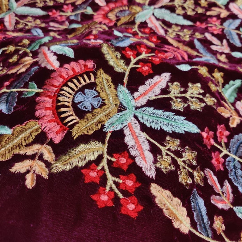 Velvet Embroideries 44"