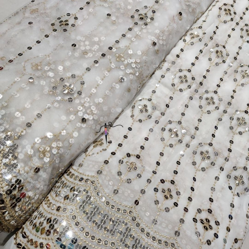 Pure Georgette Embroideries Combinations 54” & 44"