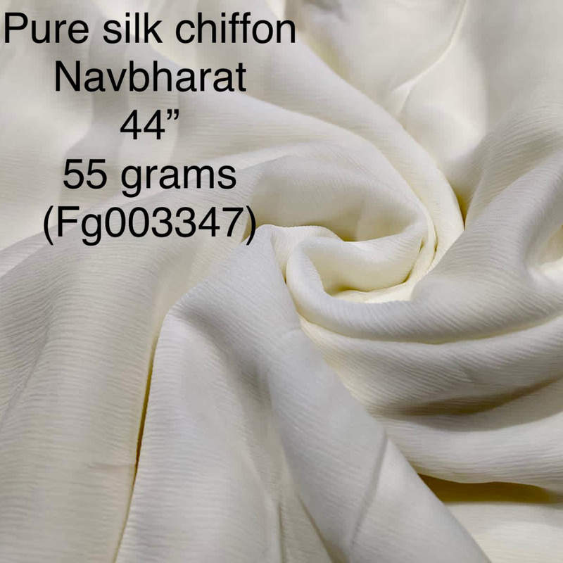 Pure Silk Chiffon , 44”