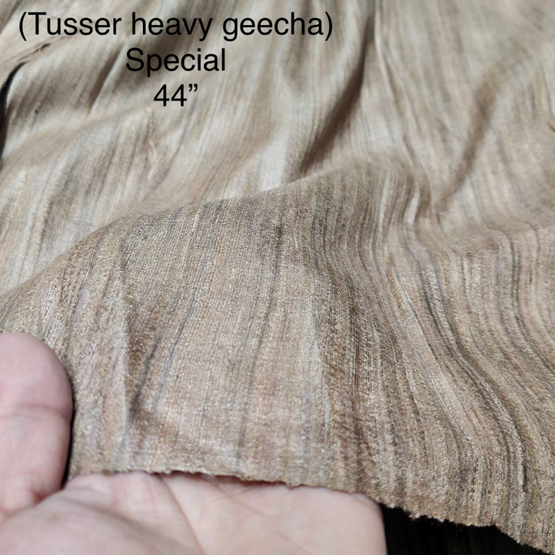 Pure Tusser Geecha Silk , 44"