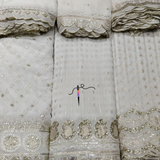 Pure Georgette Embroideries 54" & 44" Combinations!