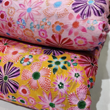 Pure Chinon Chiffon Print & Embroideries