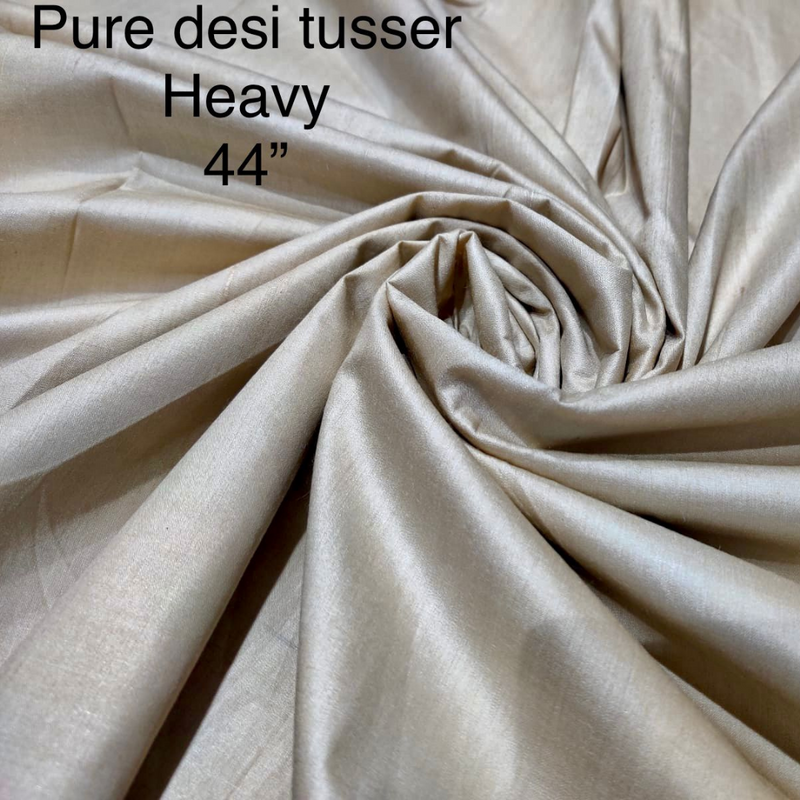 Pure Desi Tusser Silk , 44”