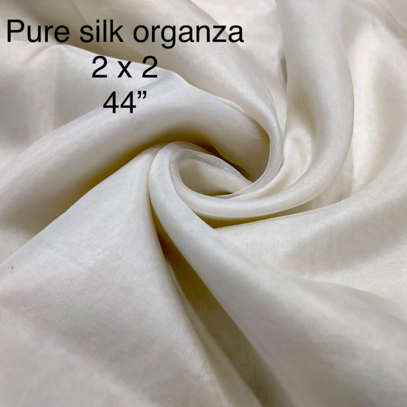 Pure Silk Organza , 44"