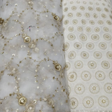 Pure Georgette 54" & Nett 44" Embroidery Combinations