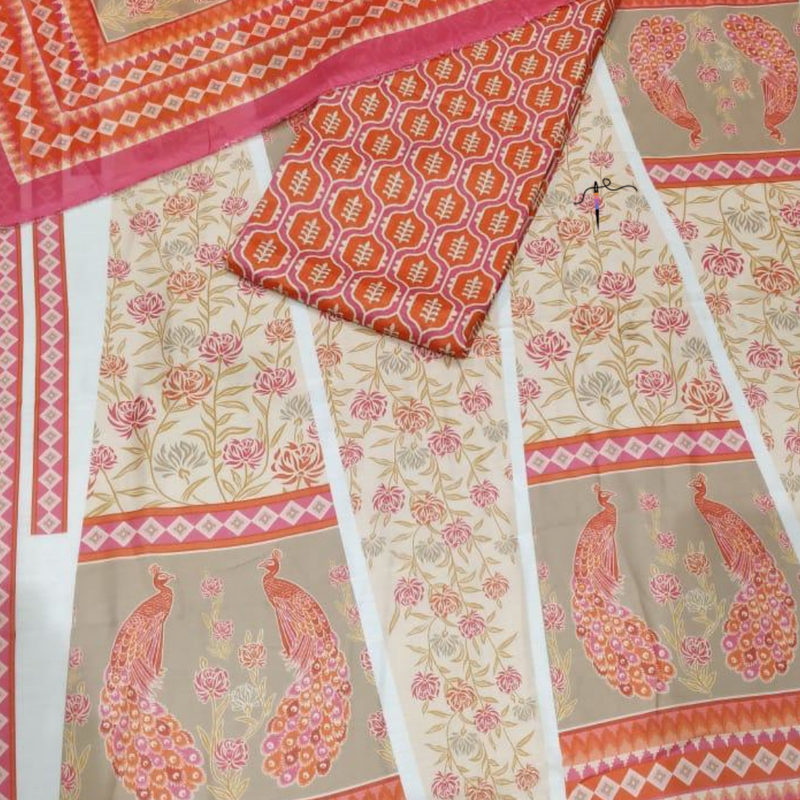 Super Soft Cotton Chanderi Silk 44" Combinations