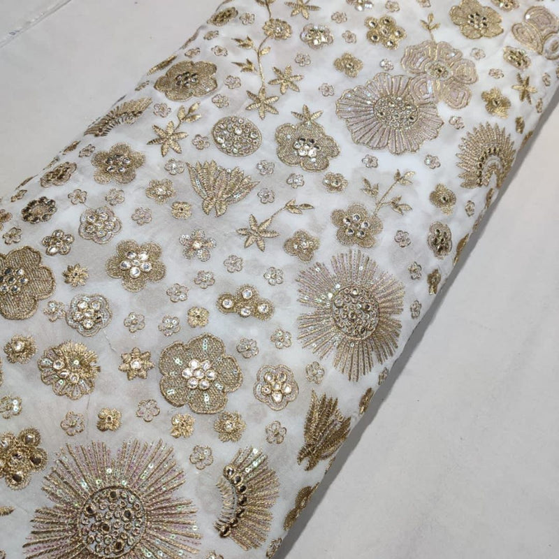 Pure Georgette Embroideries 54”