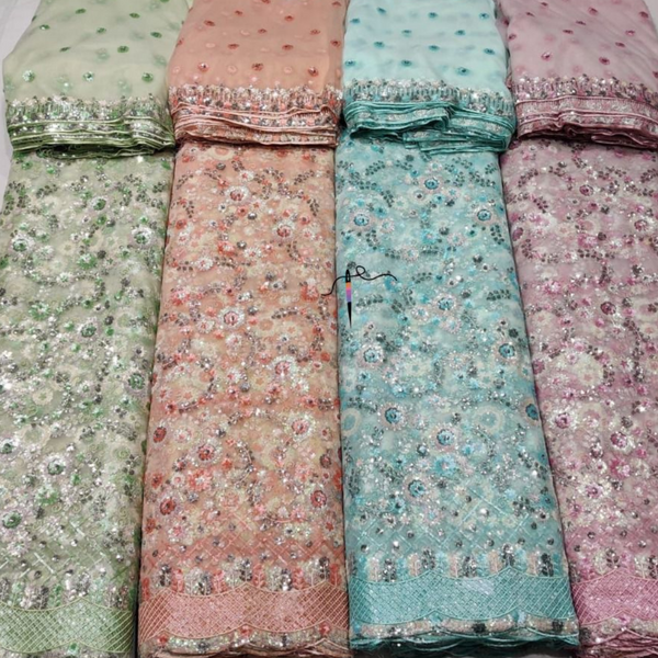 organza weaves , Width : 44"