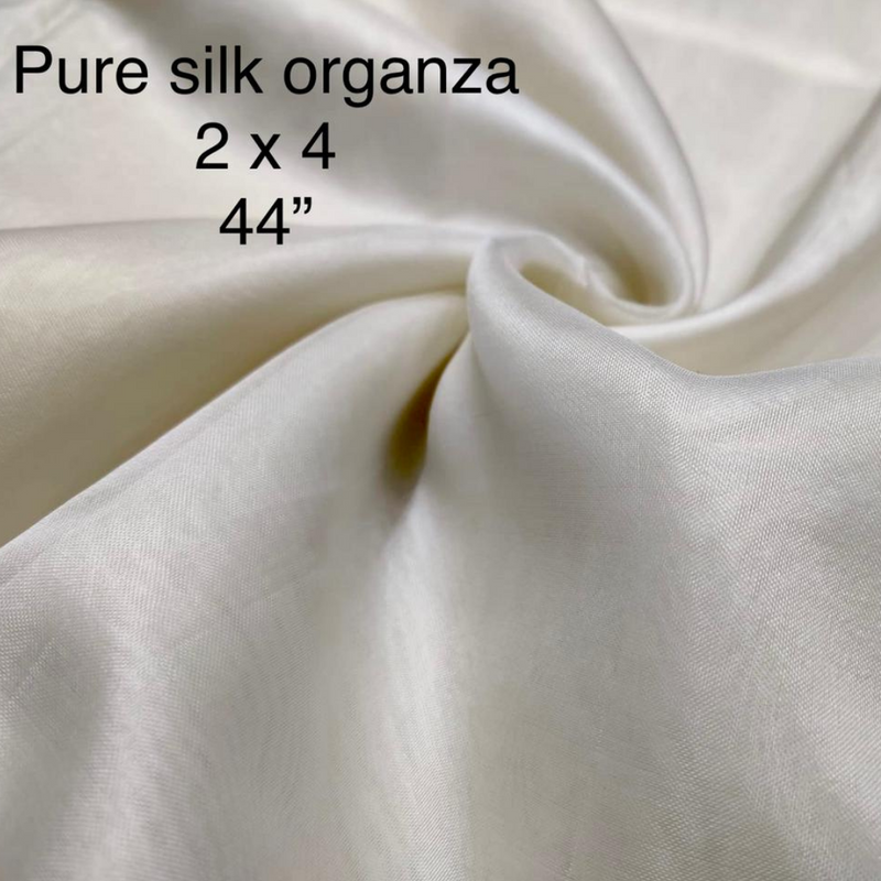 Pure Silk Organza , 44"