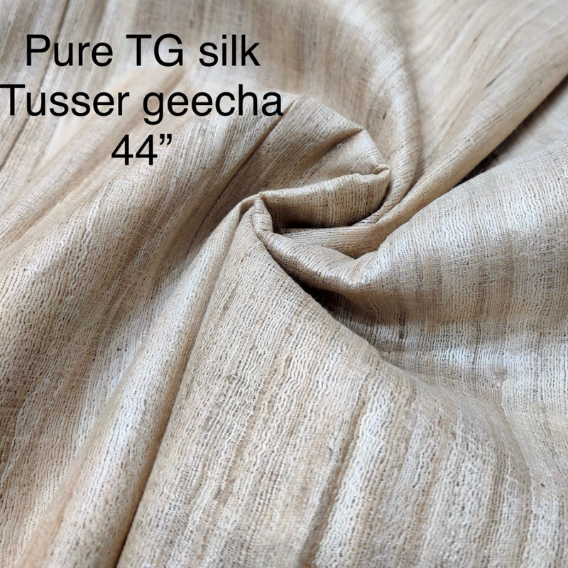 Pure Tusser Geecha Silk , 44"