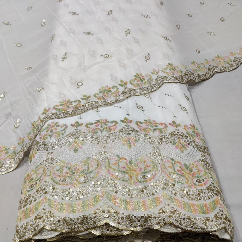 Pure Georgette, Width : 54" & 44"